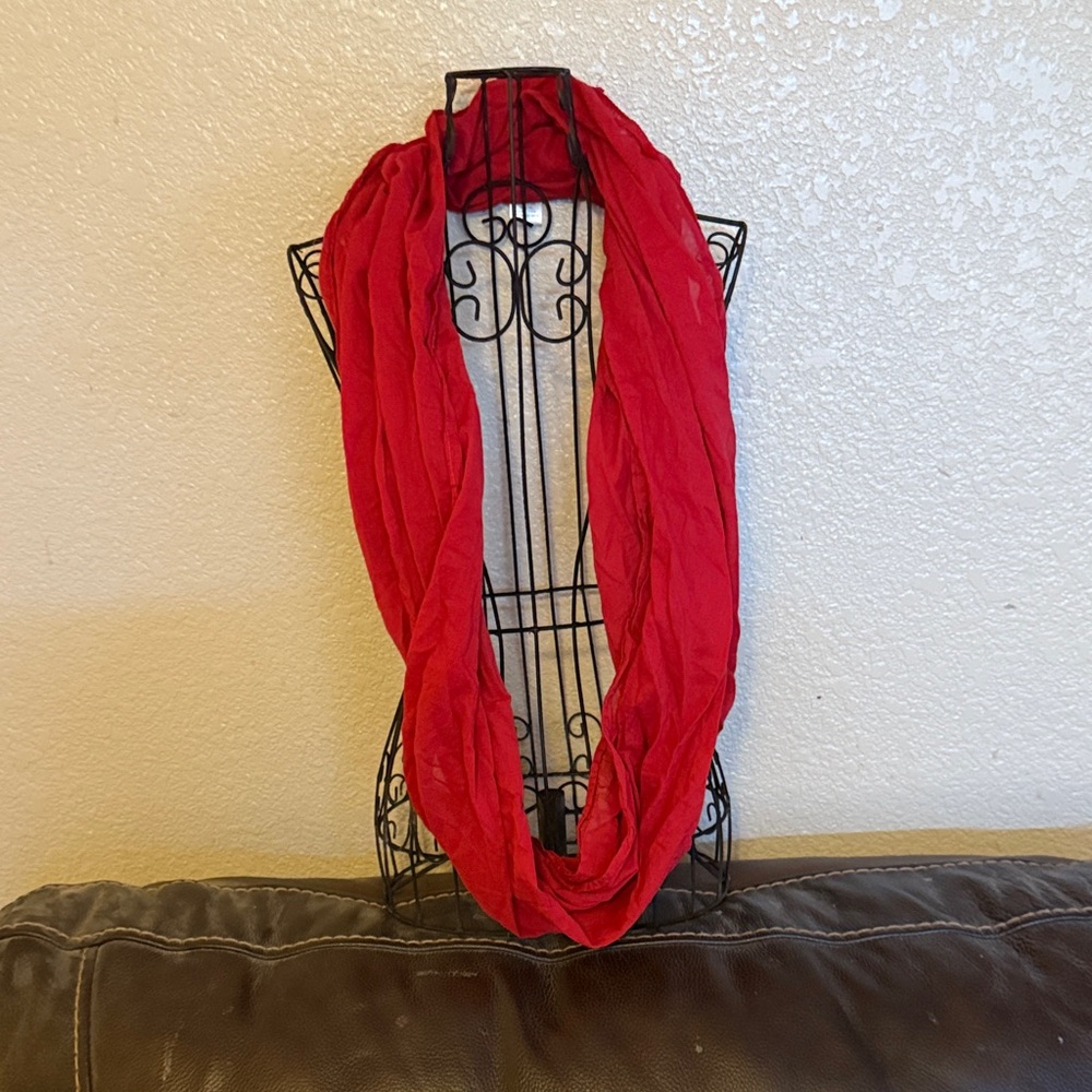 Elegant Red Scarf